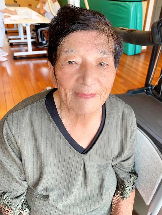 上西　育子さん / 81歳